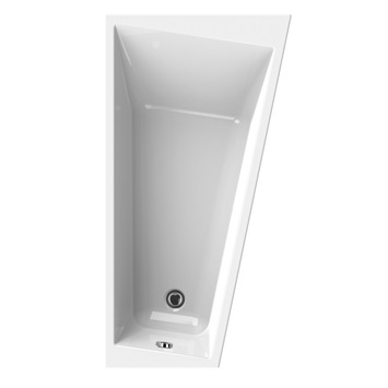 Allibert Spacy asymmetrisch bad 170x90 cm rechts