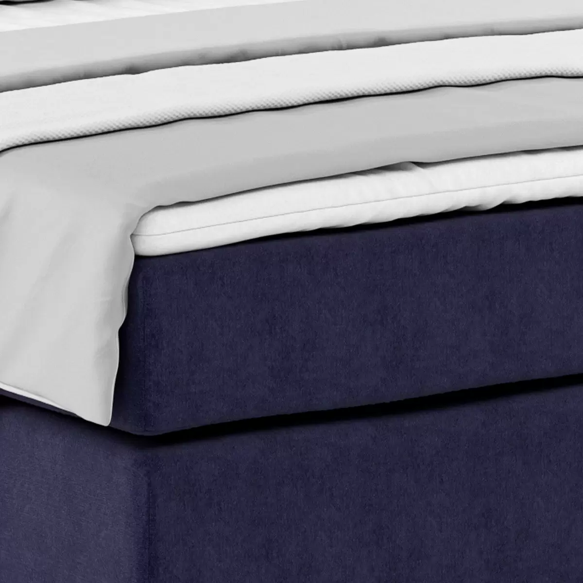 Boxspringbett Nero 140 x 200 dunkelblau