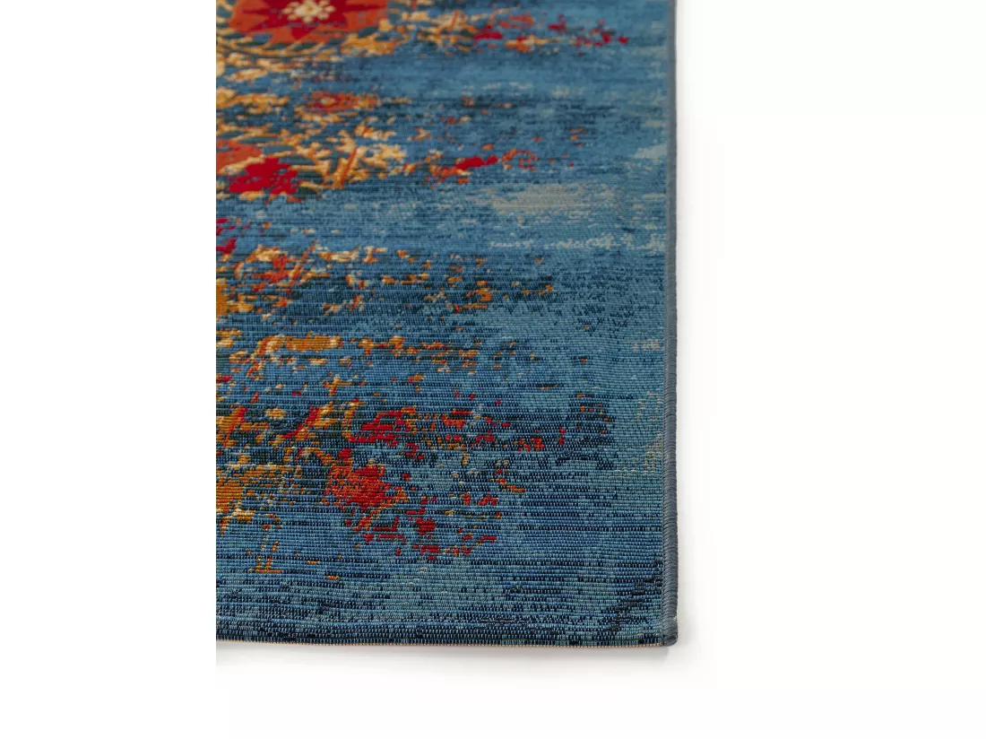 Tapis d'extérieur & intérieur Artis Multicouleur/Bleu 200x285 cm