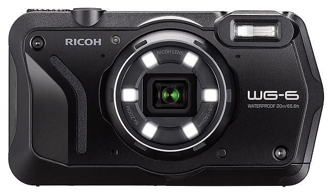 RICOH - APPAREIL PHOTO ETANCHE WG-6 NOIR