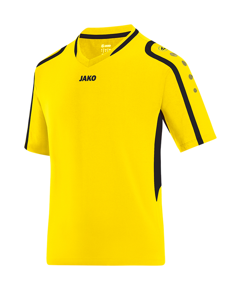 JAKO Block Trikot Kids Gelb Schwarz F03