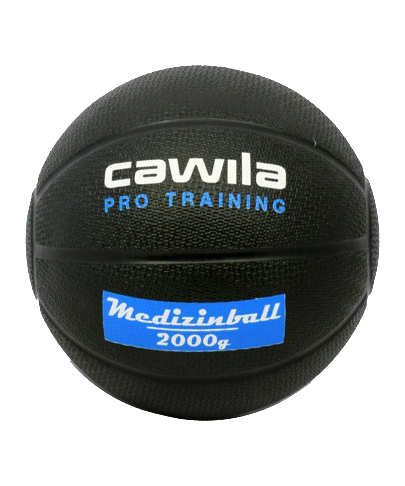 Cawila Medizinball PRO Training 2,0 Kg Schwarz