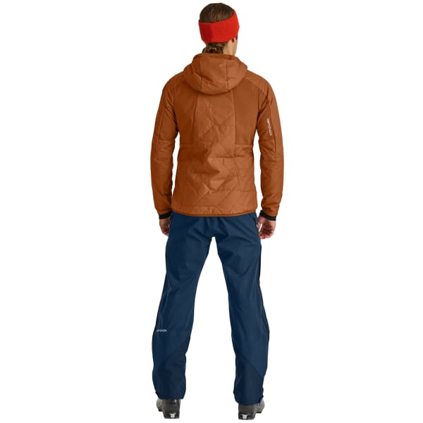 Doudoune ski de randonnée ORTOVOX SWISSWOOL PIZ BOÈ JACKET BRISTLE BROWN