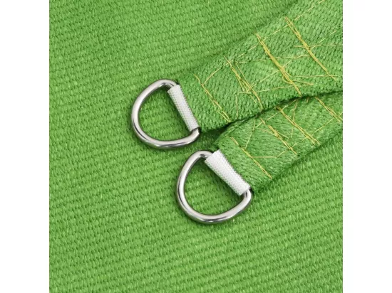 Voile d'ombrage 160 g/m² Vert clair 5x7 m PEHD