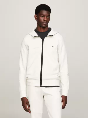 Moletom com capuz e zíper Sport Essential com logo tonal