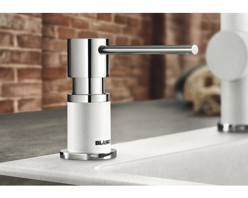 Blanco LATO tartufo/chroom zeepdispenser 525816