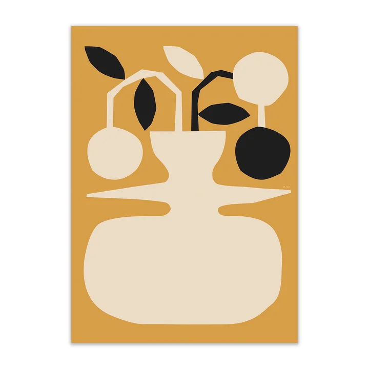 Paper Collective - Jarrón Poster, 50 x 70 cm