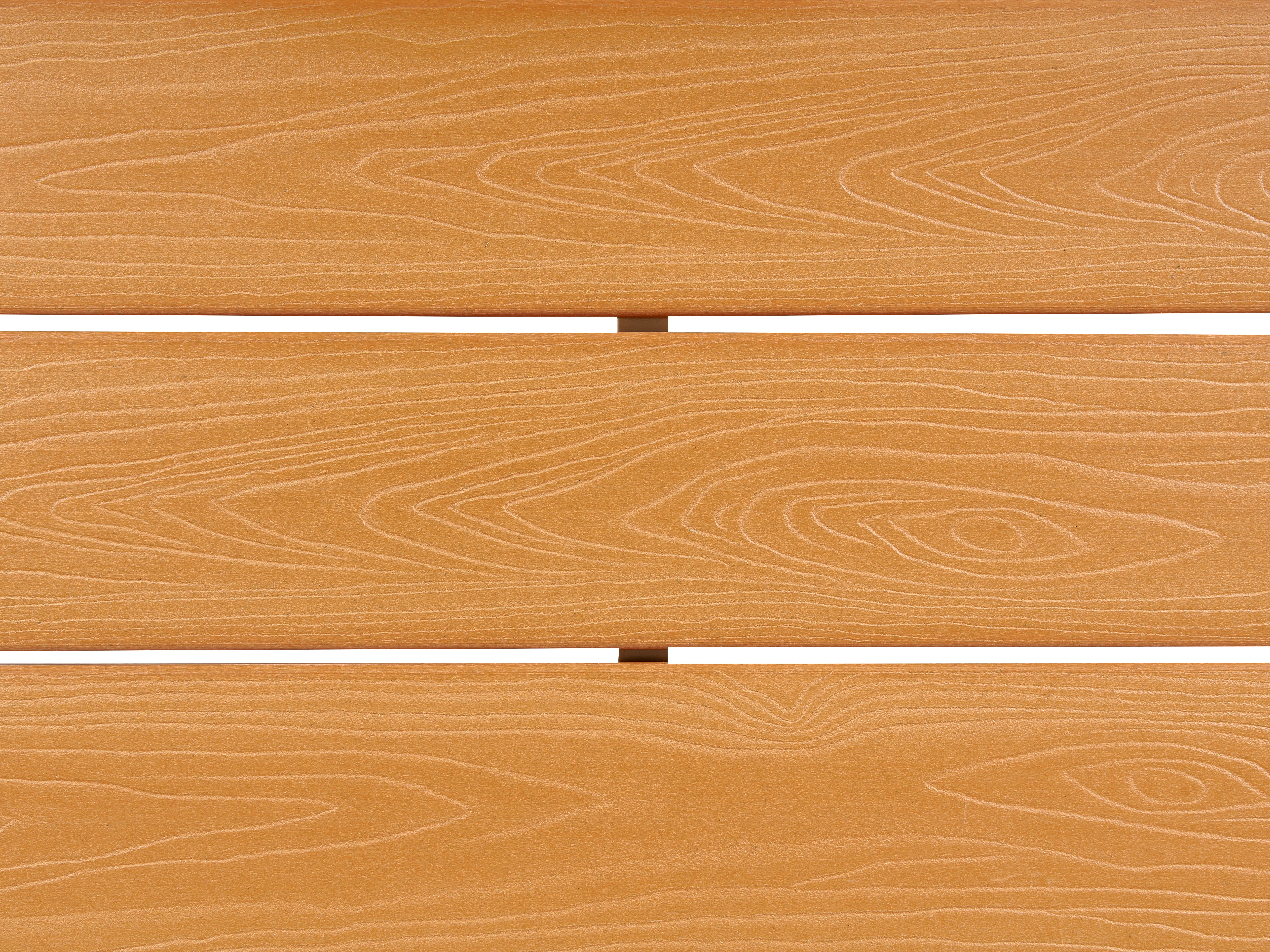 Tuin salontafel SENISE 74 cm 74 cm Metaal Bruin