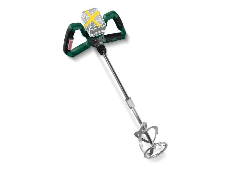 Accu-verf-/betonmixer 20V zonder accu