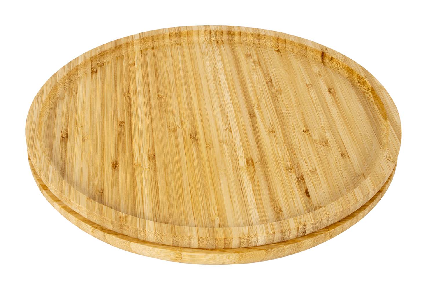 Bo-Camp Ø 33 cm set van 2 bamboe onderborden