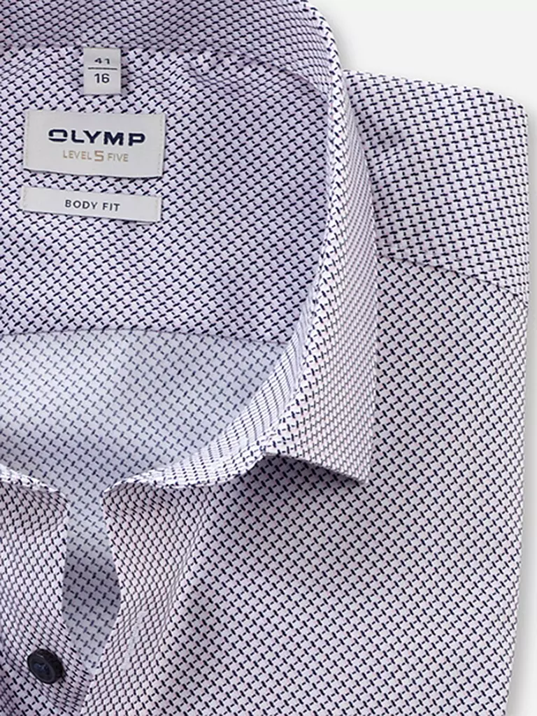OLYMP LEVEL FIVE Hemd Body Fit rosa
