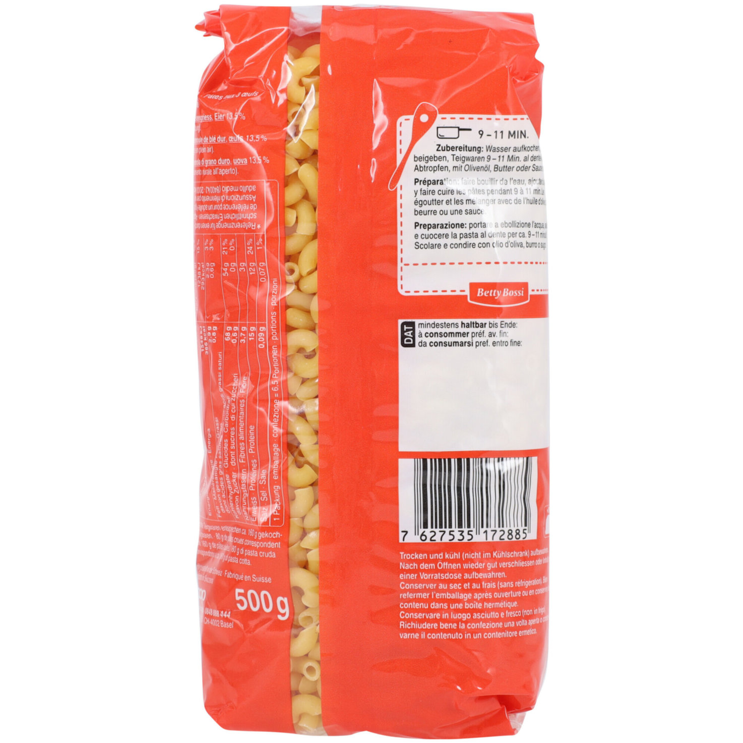 Gala 3-Eier Hörnli mittel 500g