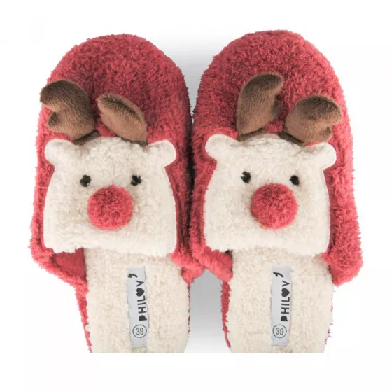 Chaussons renne BORDEAUX PHILOV