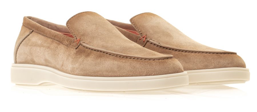 Santoni Suede Loafer