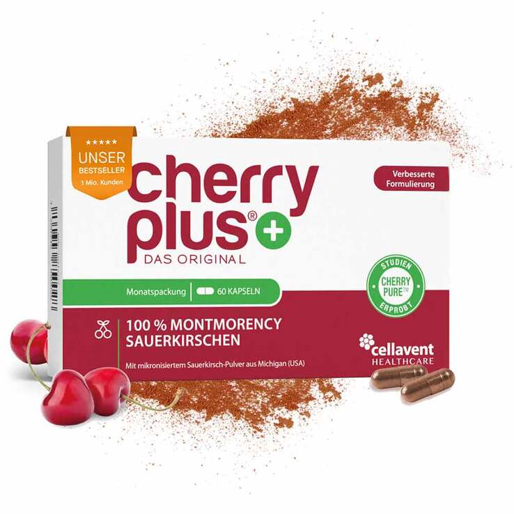 Cherryplus Montmorency Sauerkirschkapseln, 60 St
