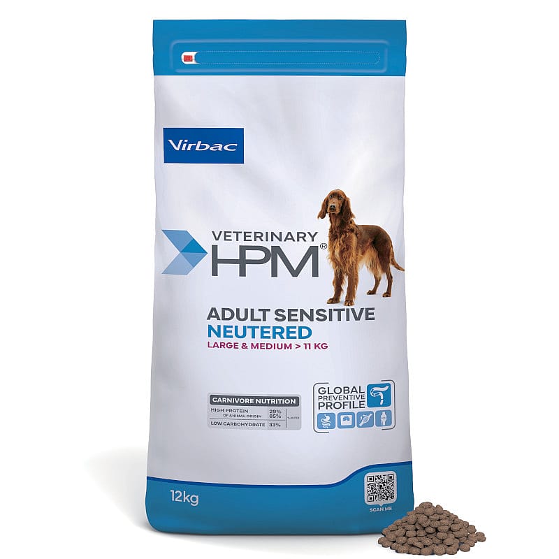 HPM Adult Neutered Dog Sensitive Digest Large & Medium 3 kg