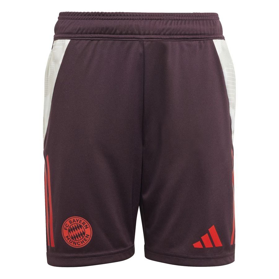 Bayern Munich Short d'Entraînement Tiro 24 - Marron/Rouge Enfant