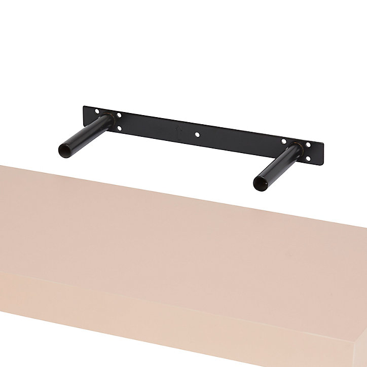 Tablette murale avec fixation invisible Form Cusko rose 60 cm