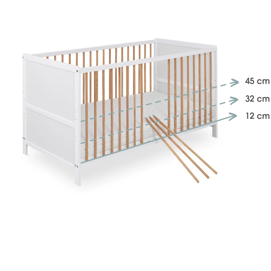 kindsgard Kinderbett godnat 70 x 140 cm bicolor