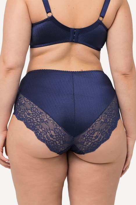 Maxislip, Satin, Spitzen-Rückseite