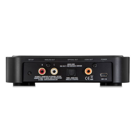 Argon Audio SOLO – geniale muziekstreamer voor iedere installatie Zwart