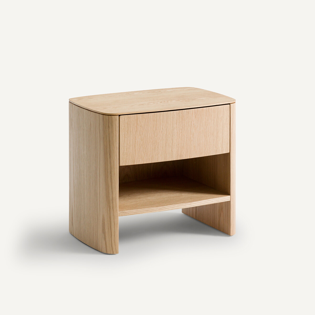 AM.PM<br>Mesa de cabeceira em folheado de nogueira ou carvalho, Willow