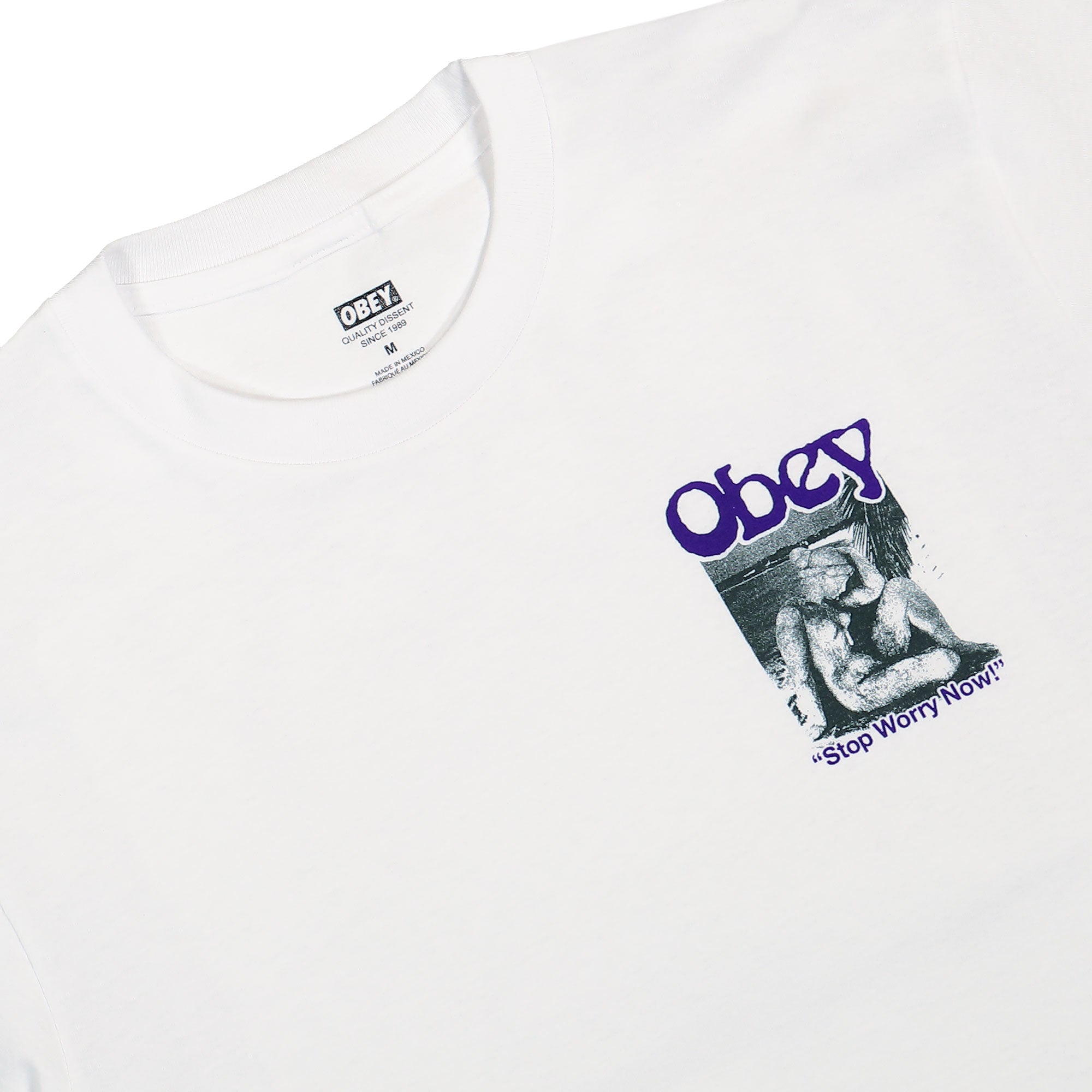 Obey<br>Stop Worry Now T-Shirt