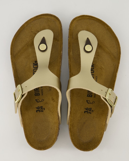 Birkenstock Gizeh Pantoletten in Gold