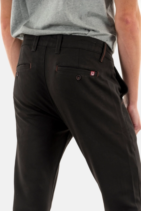 Pantalons Benson & Cherry classic chino noir