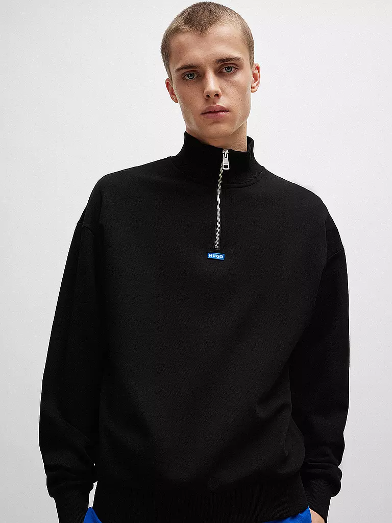 HUGO Troyer Sweater NEELER schwarz