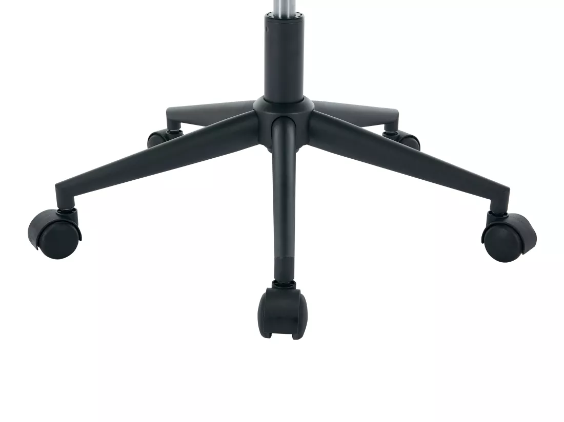 Chaise de bureau - Tissu texturé - Crème - Hauteur réglable - MATOMI