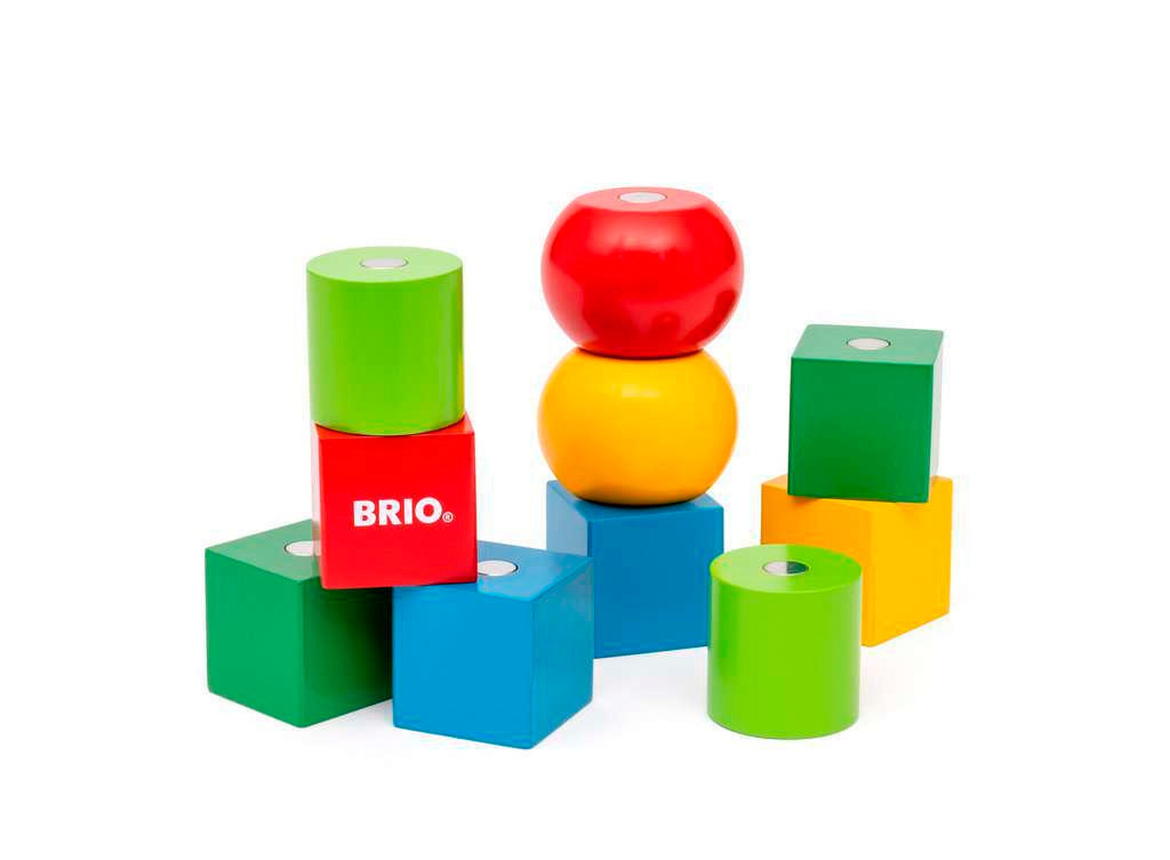 BRIO Magnetische Holzbausteine
