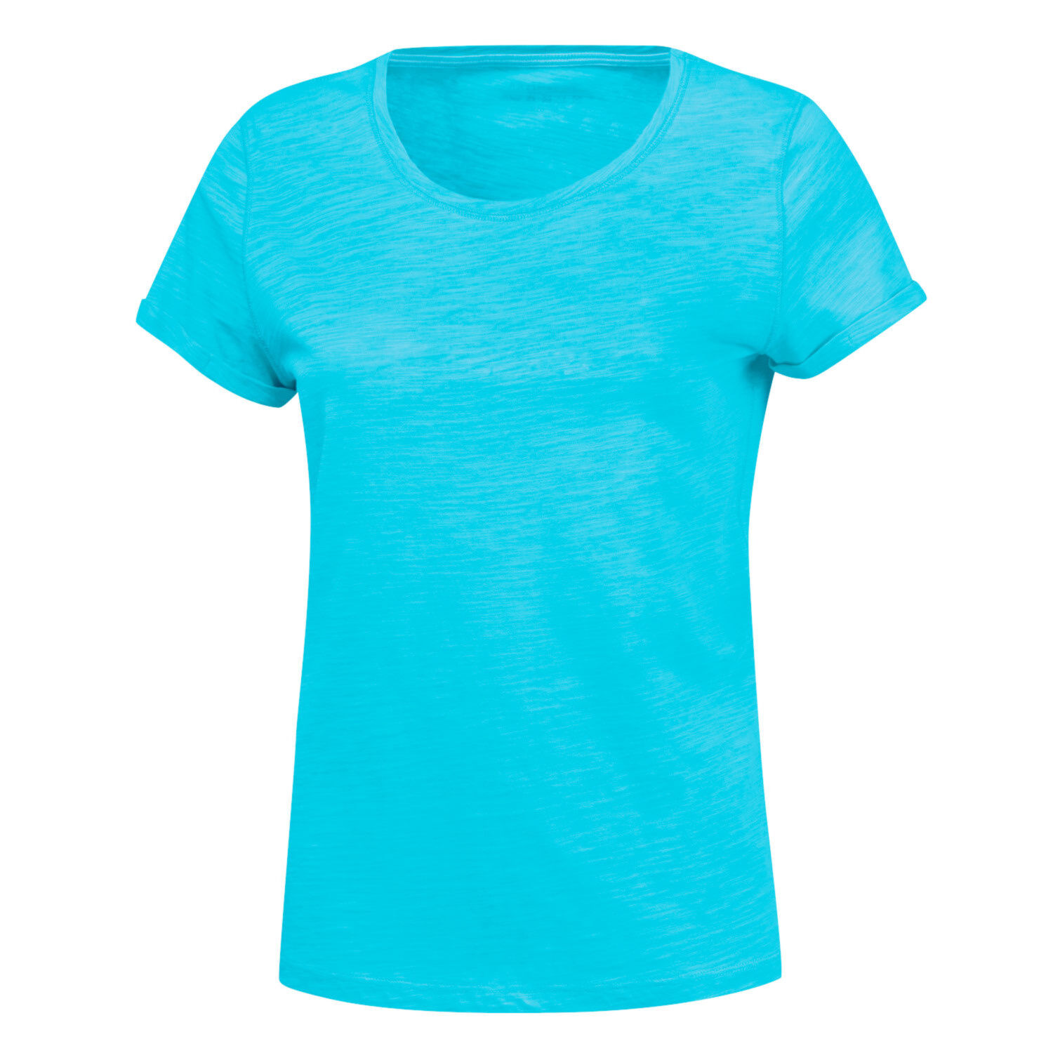 Basic T-Shirt Flammgarn-Optik