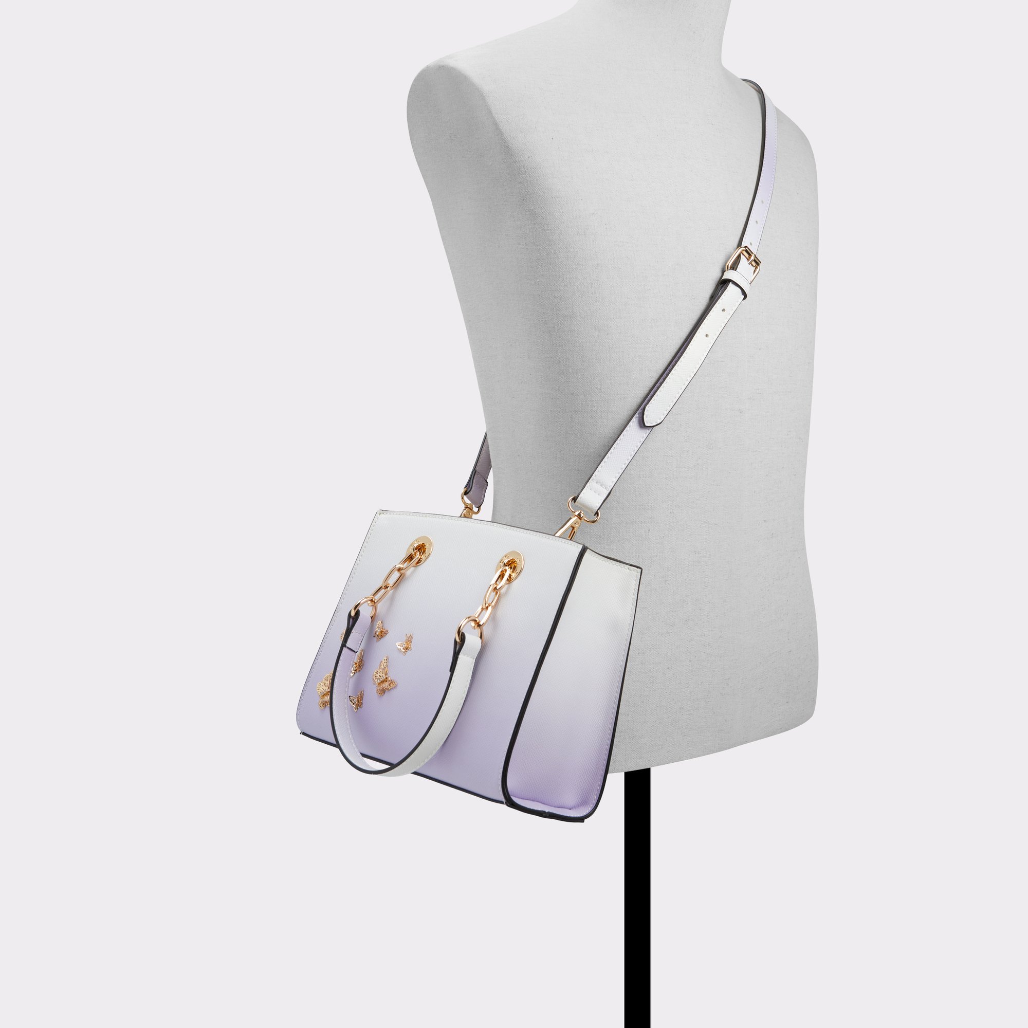 Pitarii Light Purple Women Tote Bags