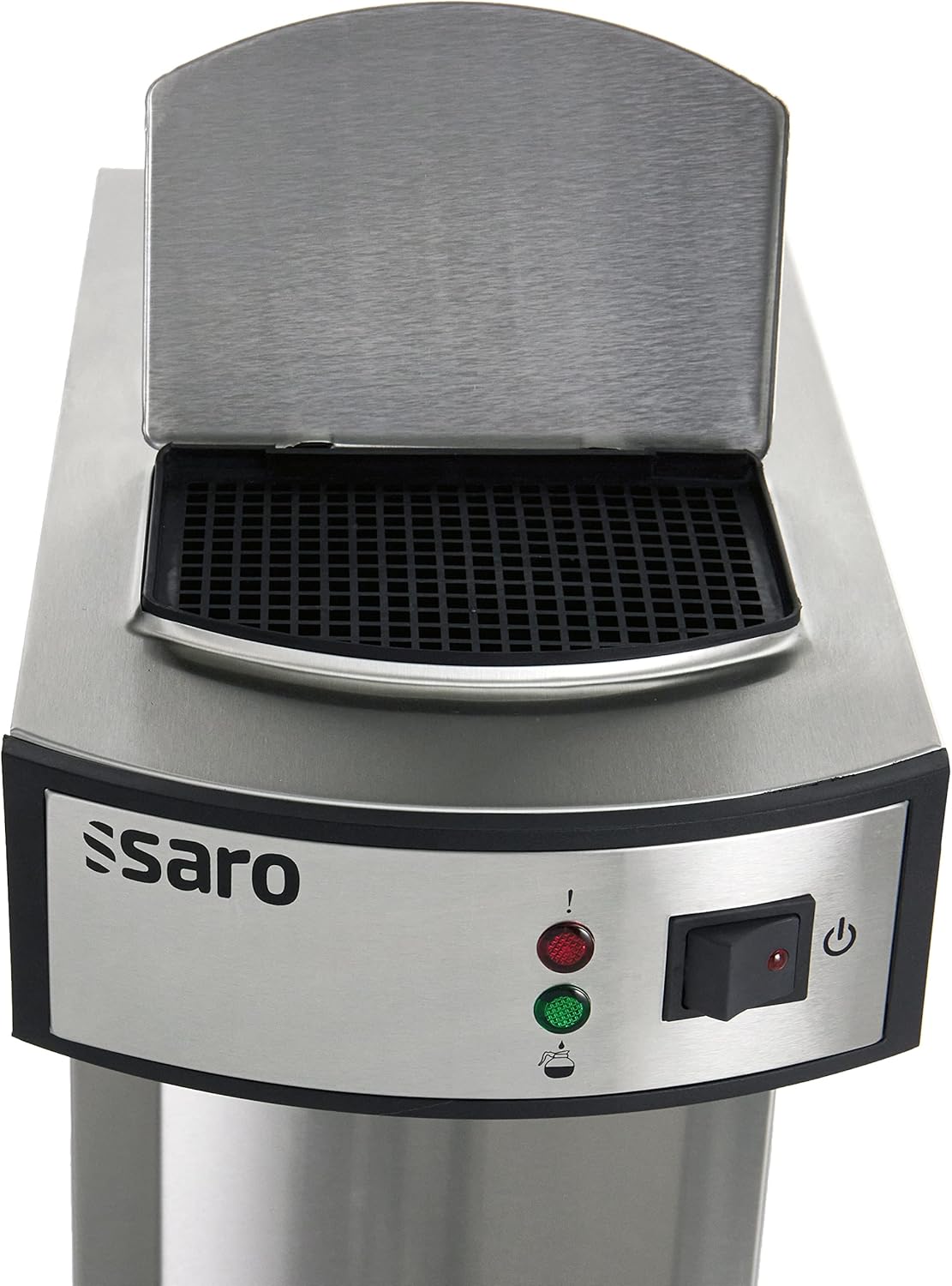 Saro Kaffeemaschine Inkl. Edelstahl-Isolierpumpkanne – 2,2 L – Brühzeit ca. 5–6 Min – Trockenlaufschutz – 2,069 kW – Modell THERMO 24