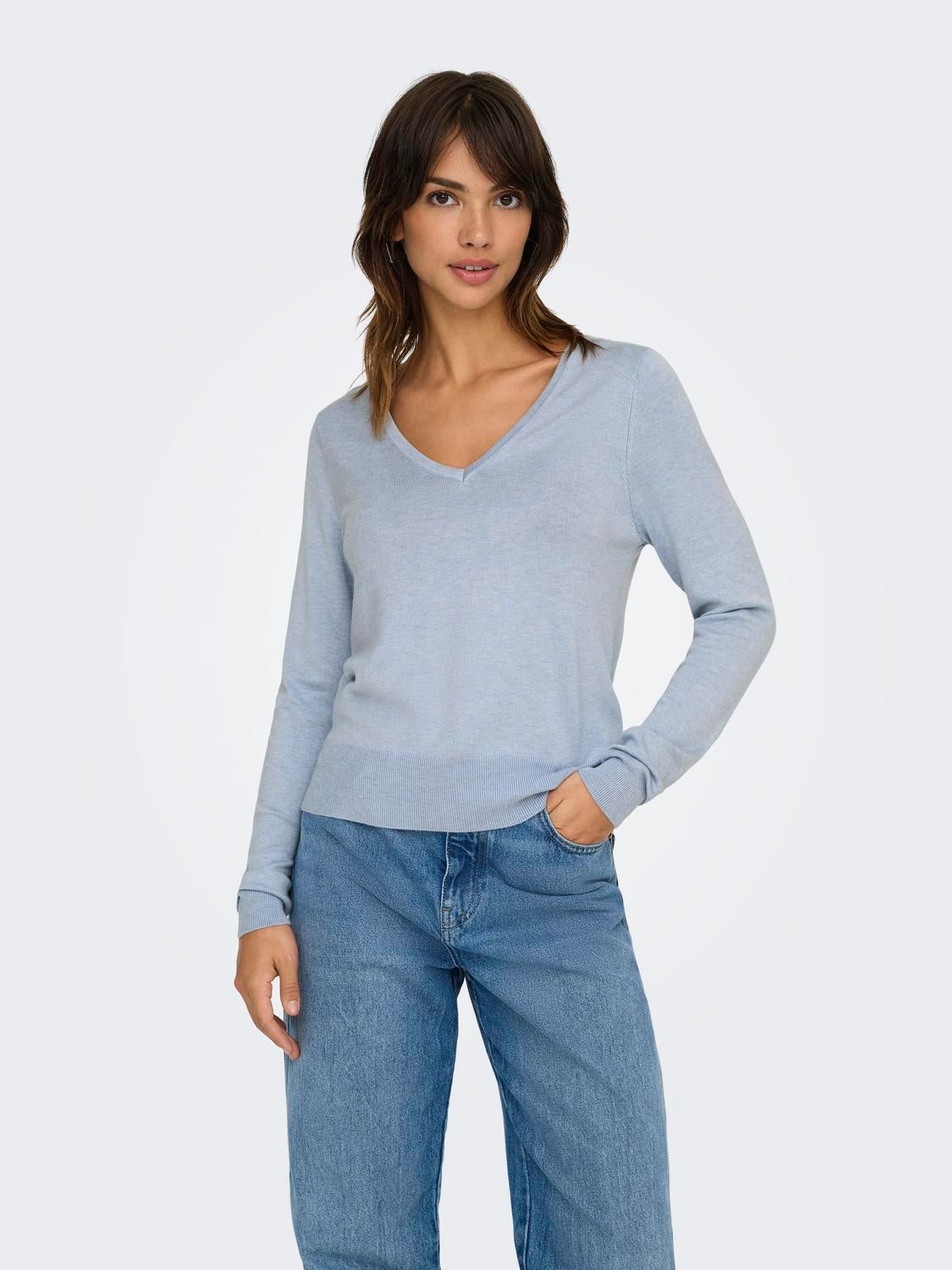 ONLVENICE Strickpullover Kentucky Blue