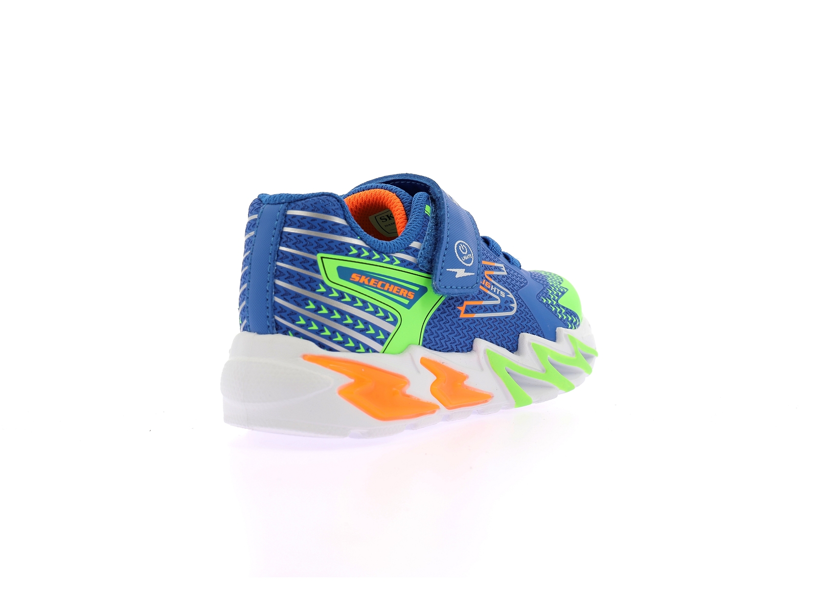 Skechers-FLEX GLOW BOLT Matières combinées Bleu roi
