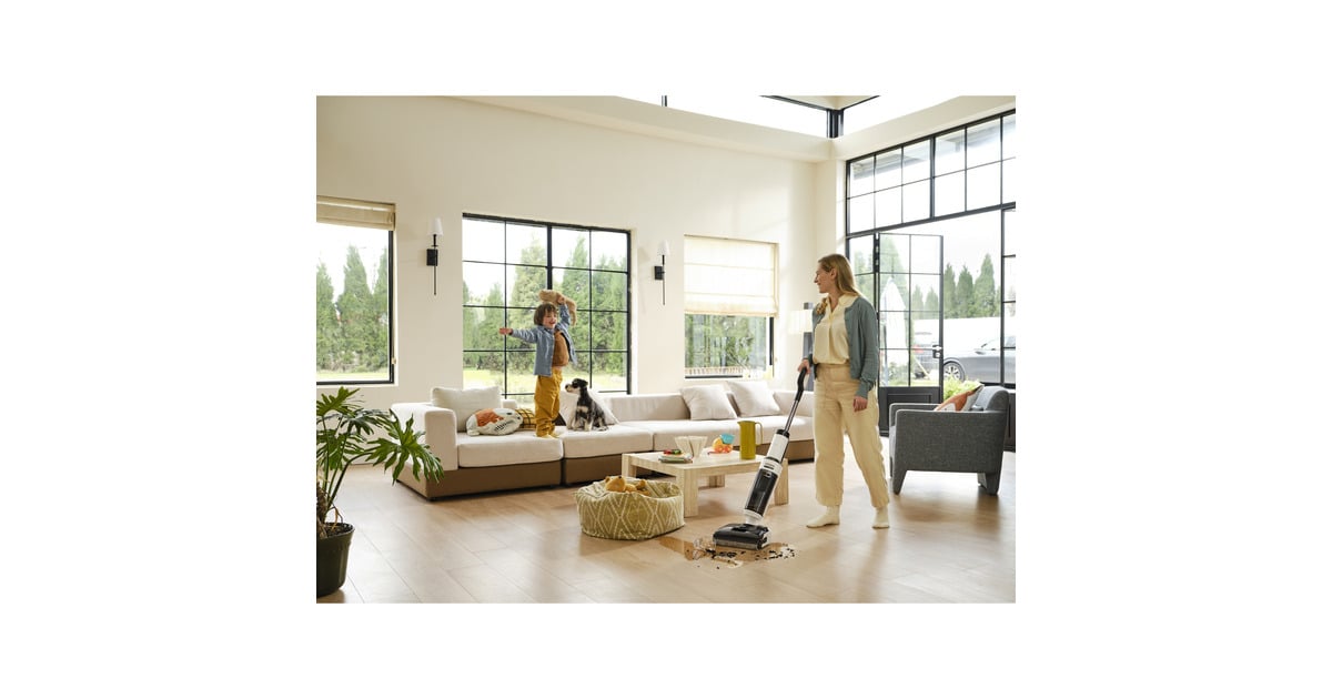 TinecoFloor One S6 Stretch Extreme - wet & dry vloerreiniger  nat- en droogzuiger  (Zwart/wit)