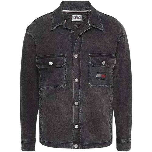 Tommy Jeans - UTILITY SHIRT JKT RC Gris