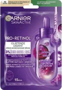 GARNIER SkinActive Tuchmaske Retinol, 22 g