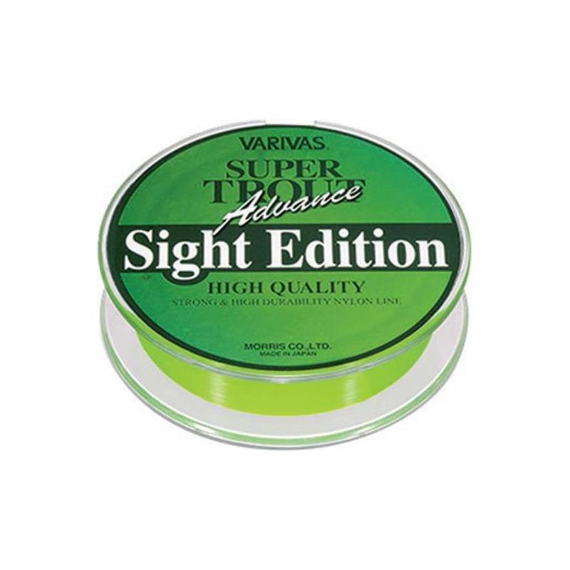 Nylon Varivas Super Trout Advance Sight Edition Vert - 100M