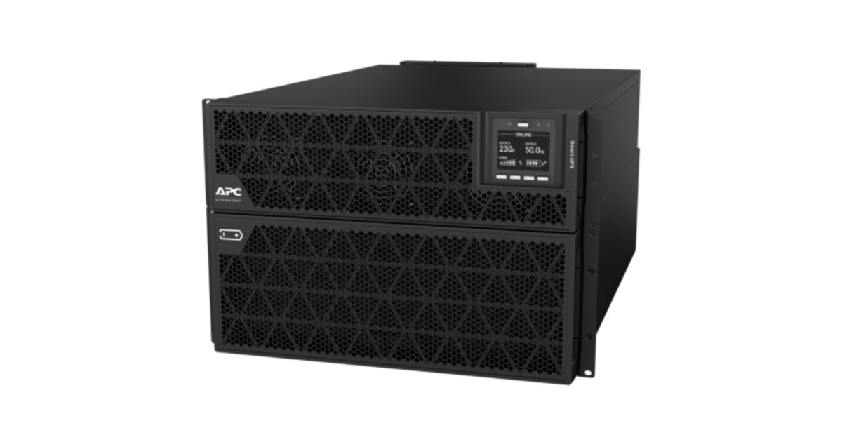 APCSmart-UPS On-Line SRTG15KXLI Noodstroomvoeding ups  (Zwart, 15kW, 230V&400V hardwired in&uit, NMC)