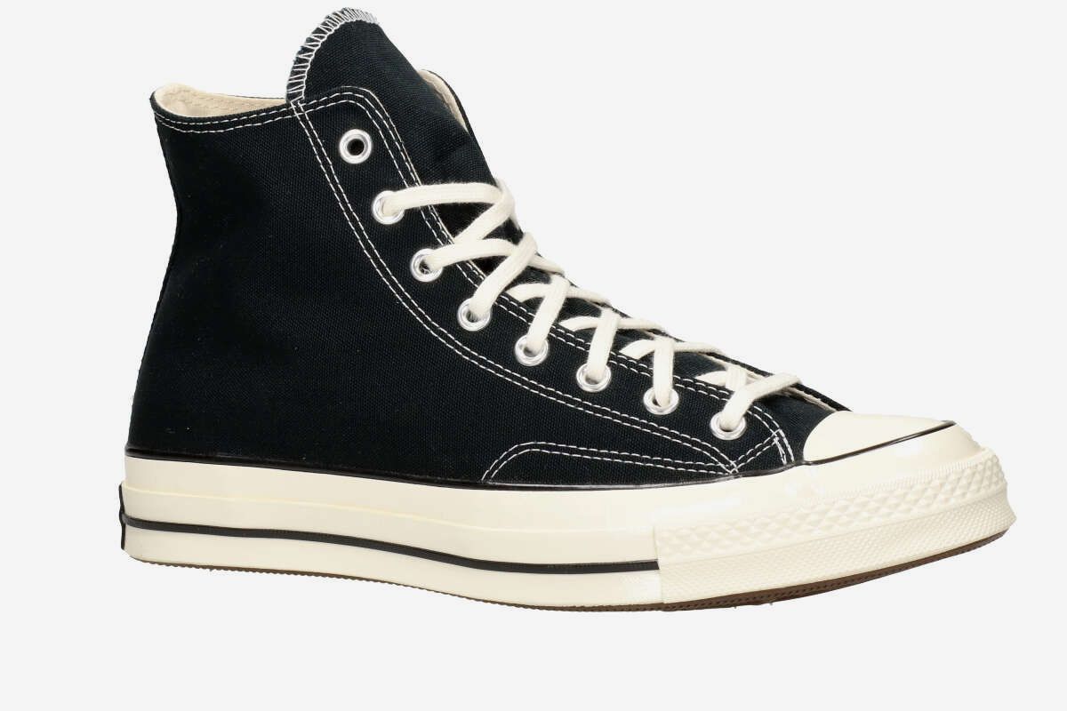 Converse Chuck High 70 Canvas Schuh (black black egret)
