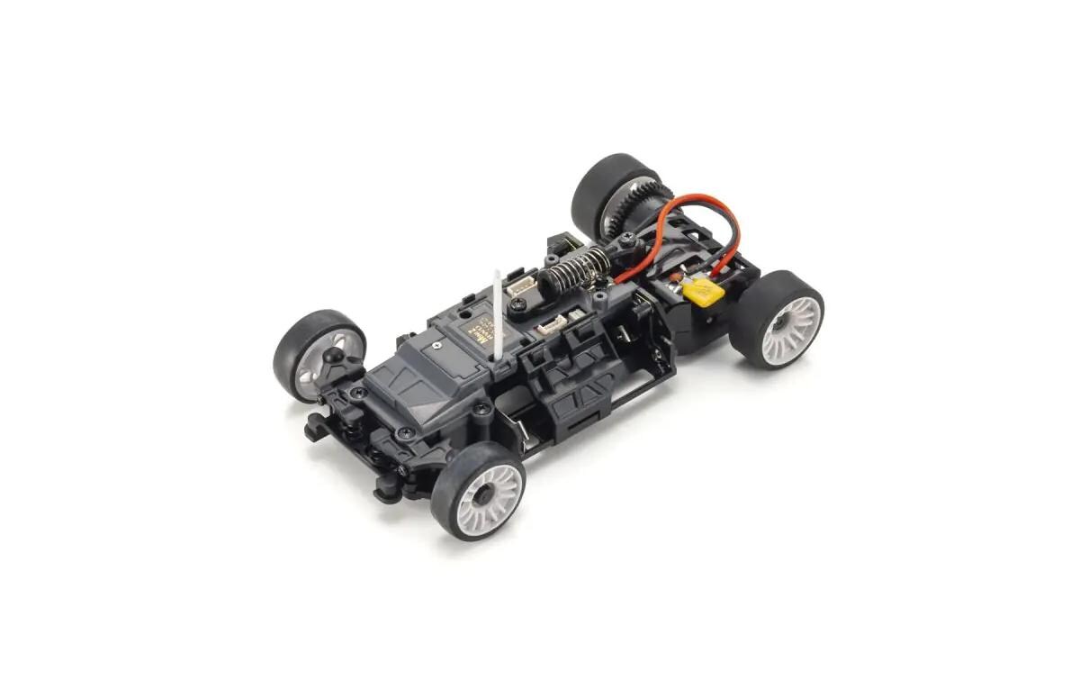Mini-Z MR-04 Corvette C8-R 1:28, Gun Metal/Weiss, ARTR<br>Mini-Z RWD mit Corvette C8-R Karosserie