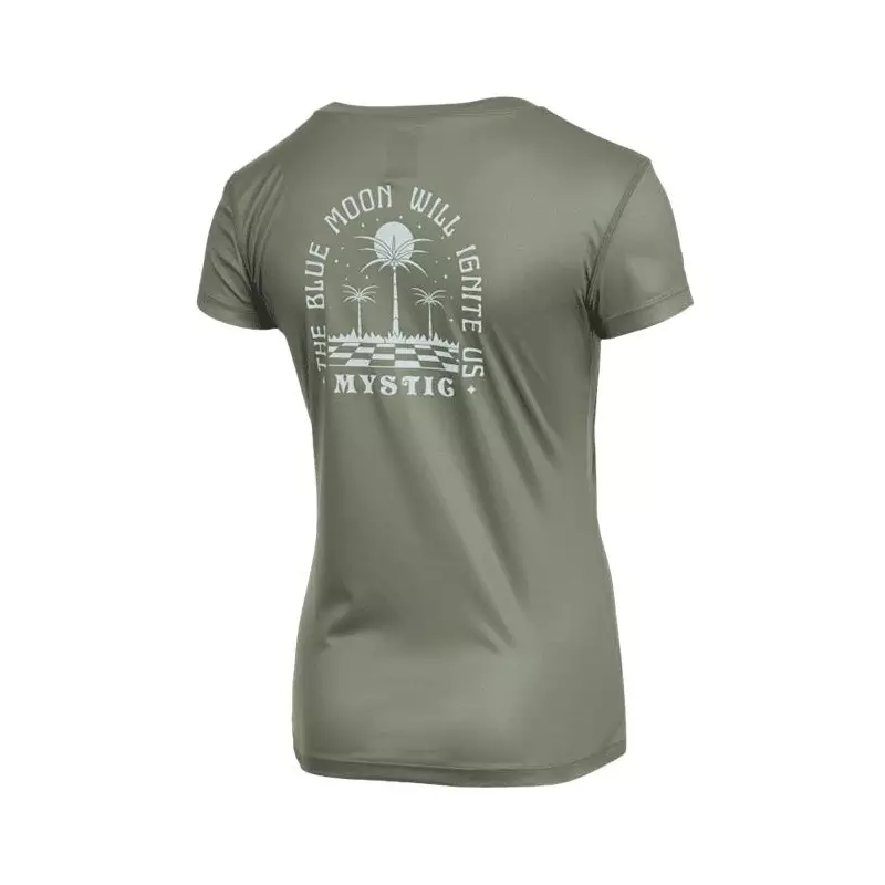 Lycra femme MYSTIC Ignite SS Quickdry Olive Green