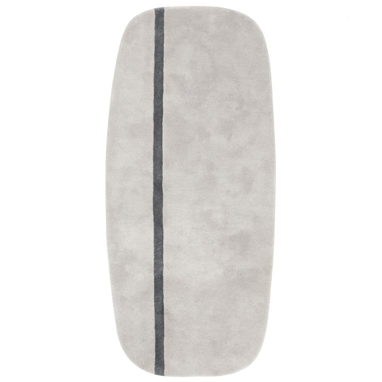 Normann Copenhagen Oona vloerkleed small grijs 200x90