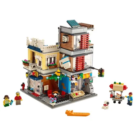 LEGO® Creator 31097 Stadthaus mit Zoohandlung & Café