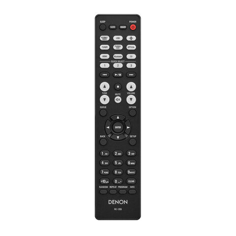 DENON CEOL RCD-N12DAB – mini-streaminginstallatie met HDMI en HEOS Zwart