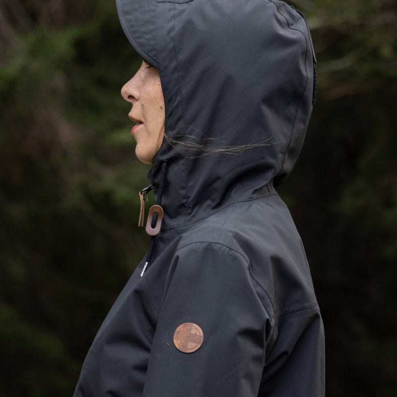 Frauen Regenjacke Gemma black