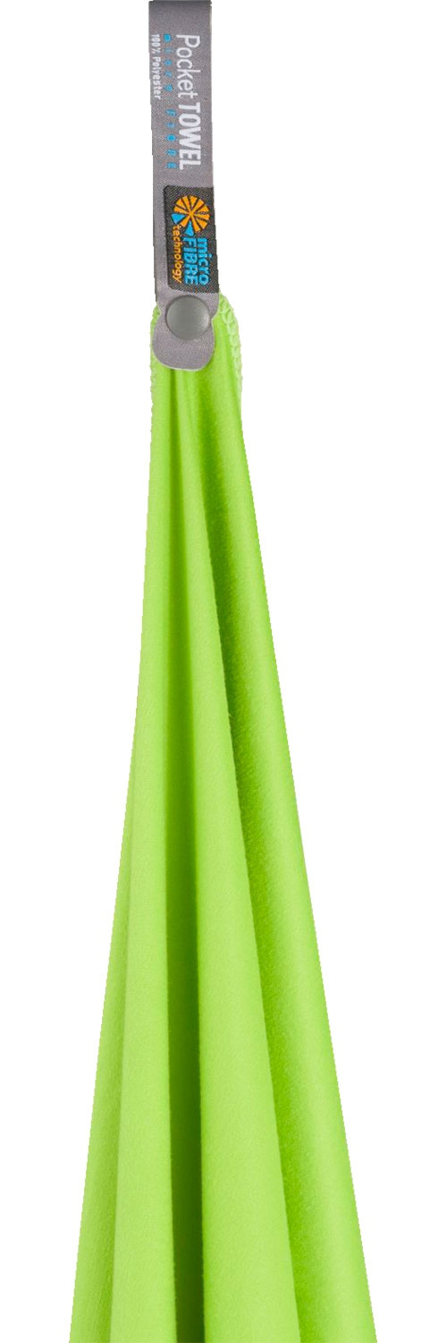 Sea to Summit Pocket Towel Mikrofaser Handtuch Small grün 40cm x 80cm